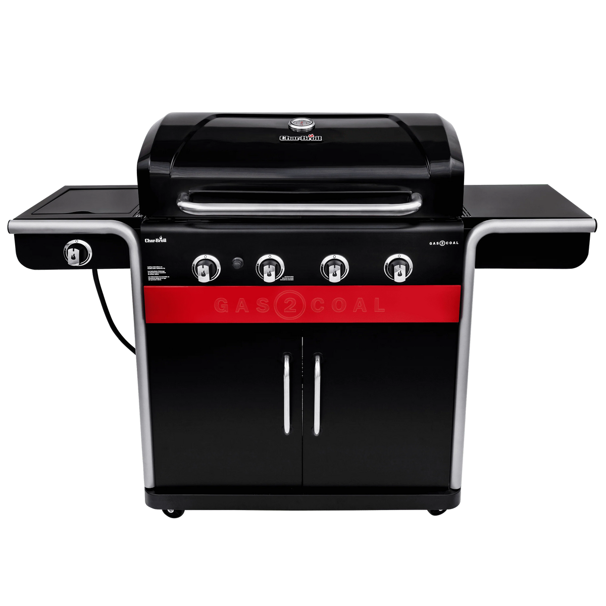 Char-Broil Gas2Coal 4-Burner LP Gas & Charcoal Outdoor Combination Grill
