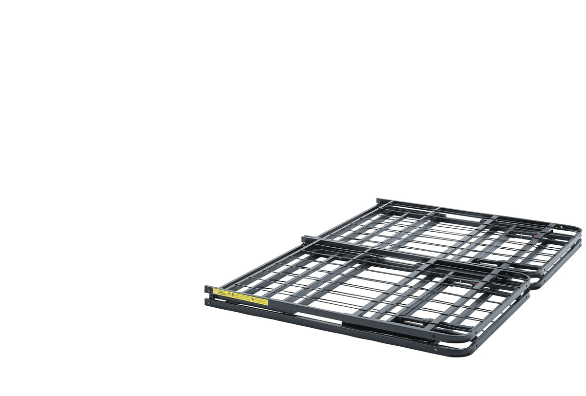 Mainstays 14" High Profile Foldable Steel Full Platform Bed Frame, Black