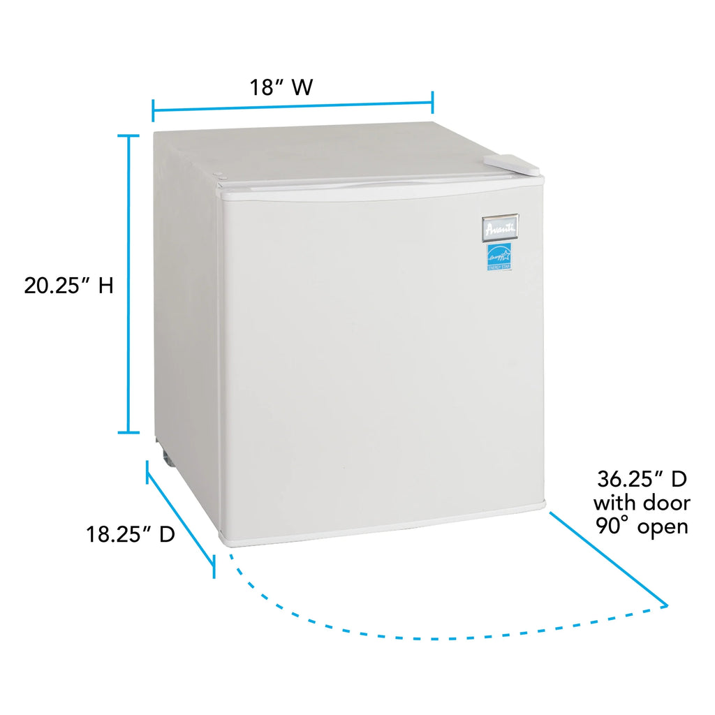 Avanti 1.7 cu. ft. Compact Refrigerator, in Stainless Steel (AR17T3S)