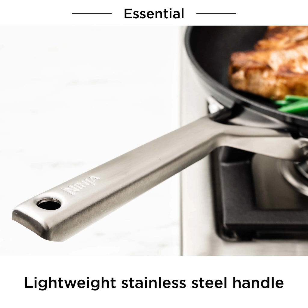 Ninja Foodi NeverStick Essential 12" Fry Pan, Black