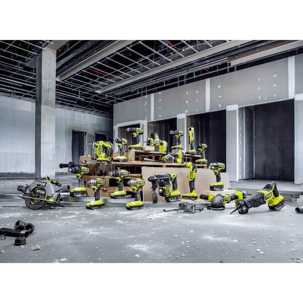 ONE+ HP 18V Brushless Cordless 3-Tool Combo Kit w/Drill/Driver, Impact Driver, 4.0 Ah Battery, Batteries, Charger & Bag