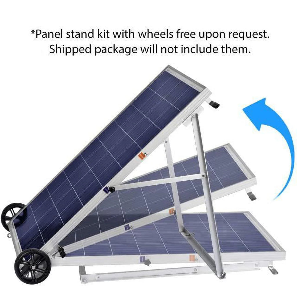 Nature's Generator Elite - Gold System:3600W Solar & Wind Powered Pure Sine Wave Off-Grid Nature's Generator Elite+2pcs 100W Solar Panel HKNGAUEL