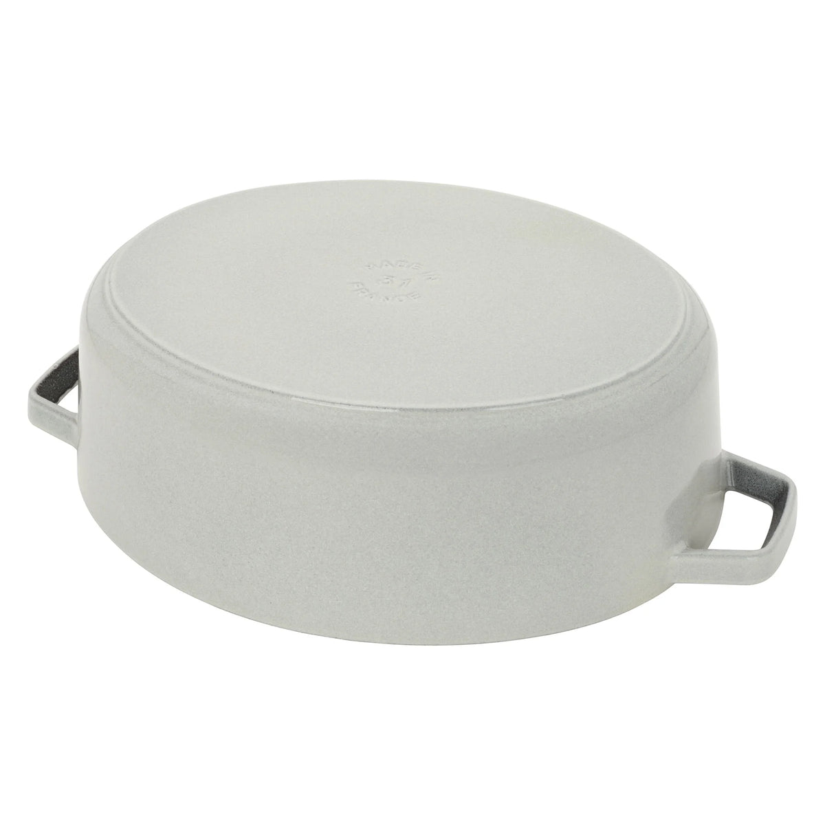 Staub Cast Iron 6.25-qt Shallow Oval Dutch Oven - Citron