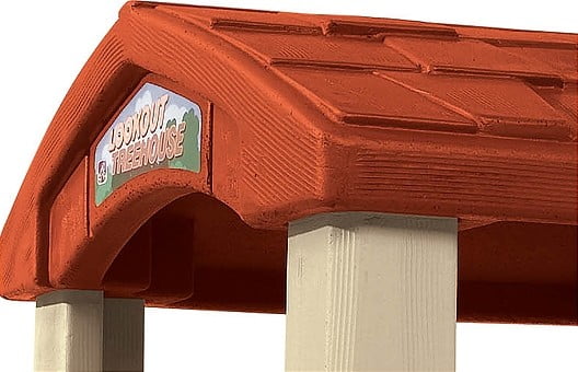 Step2 Naturally Playful Lookout Treehouse Toddler Climber with Slide