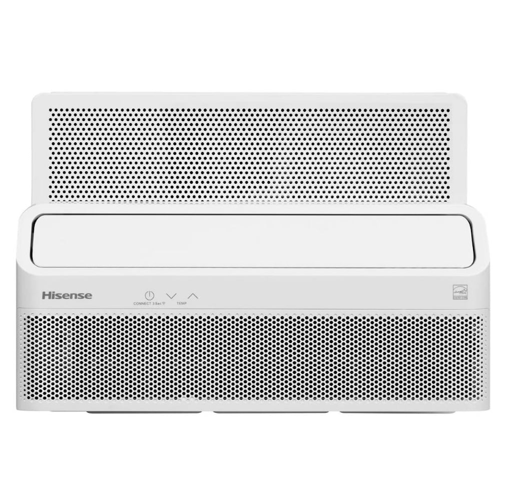 Restored Hisense HI67351 Hisense 8,000 BTU Smart Inverter Window Air Conditioner, Remote, Easy Install (Refurbished)
