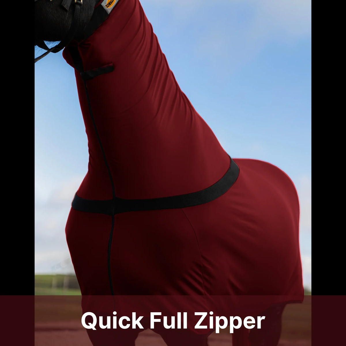 Premium Horse Full Body Slinky - Full Zipper & Faceless - Lycra Material - Available in 11 Colors
