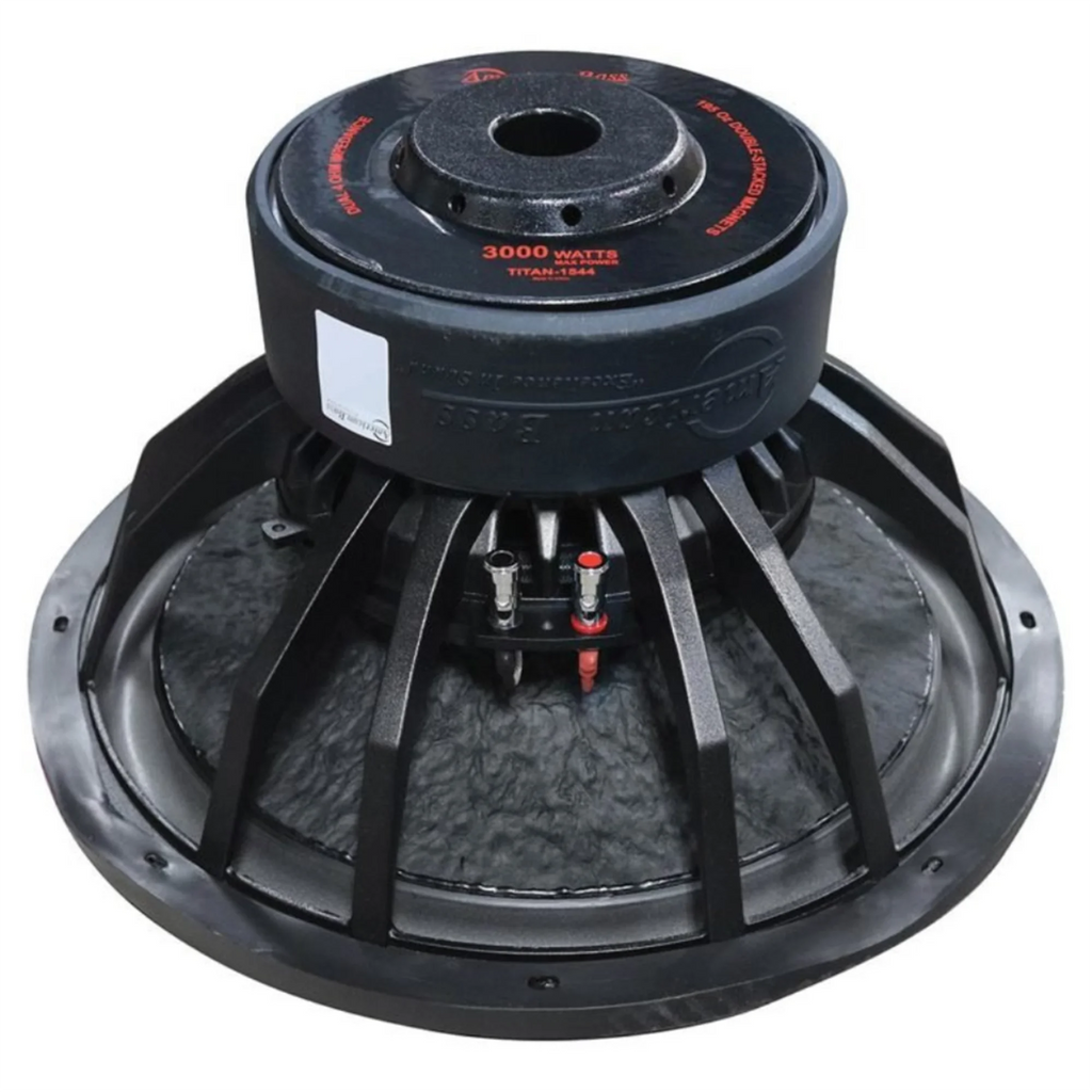 American Bass Titan Series Subwoofer 15" Subwoofer 3000W Max Dual 4 Ohm Car Audio