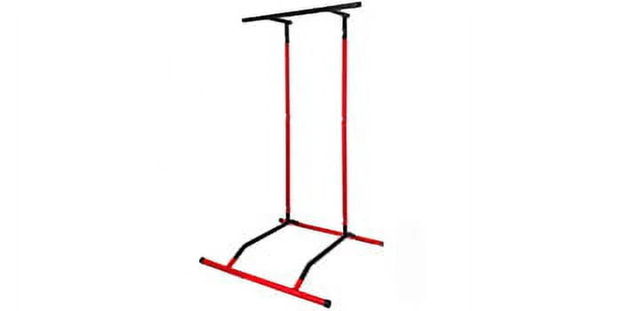 BENTISM Portable Pull Up Dip Station Gym Bar Power Tower Chin Up Fitness Strength W/Bag