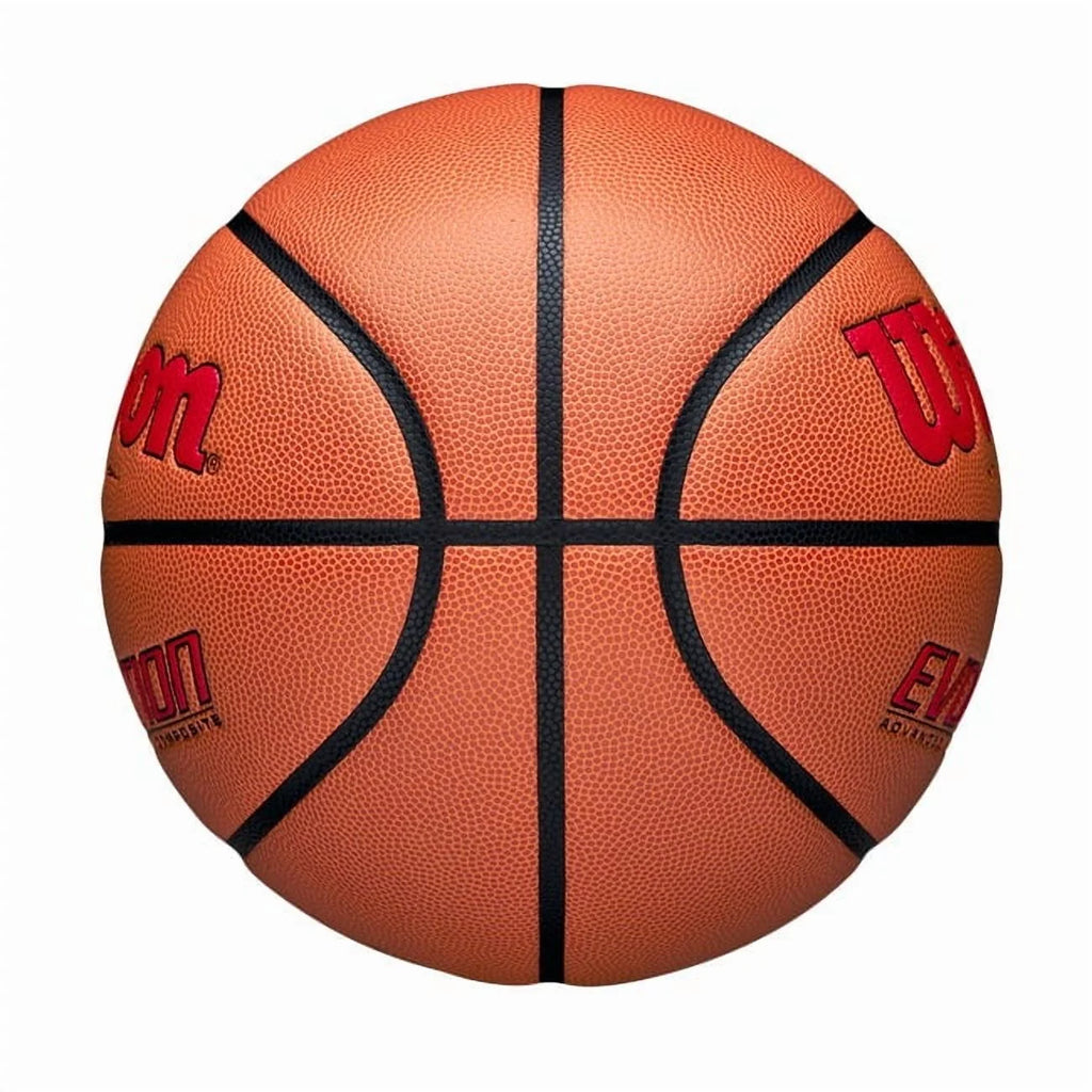 Wilson Evolution Baloncesto de Juego Interior - Negro, Talla 7 - 29,5"