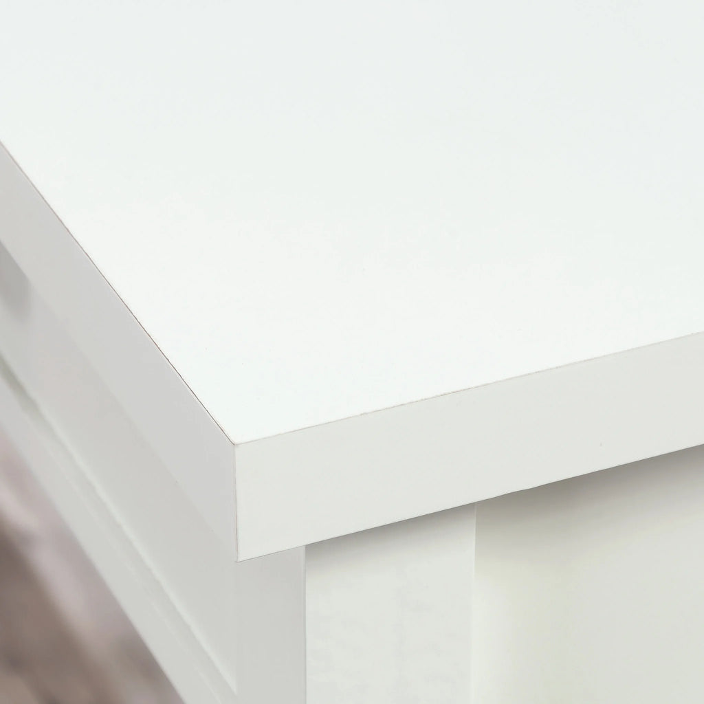 Sauder County Line Writing Desk, Soft White Finish