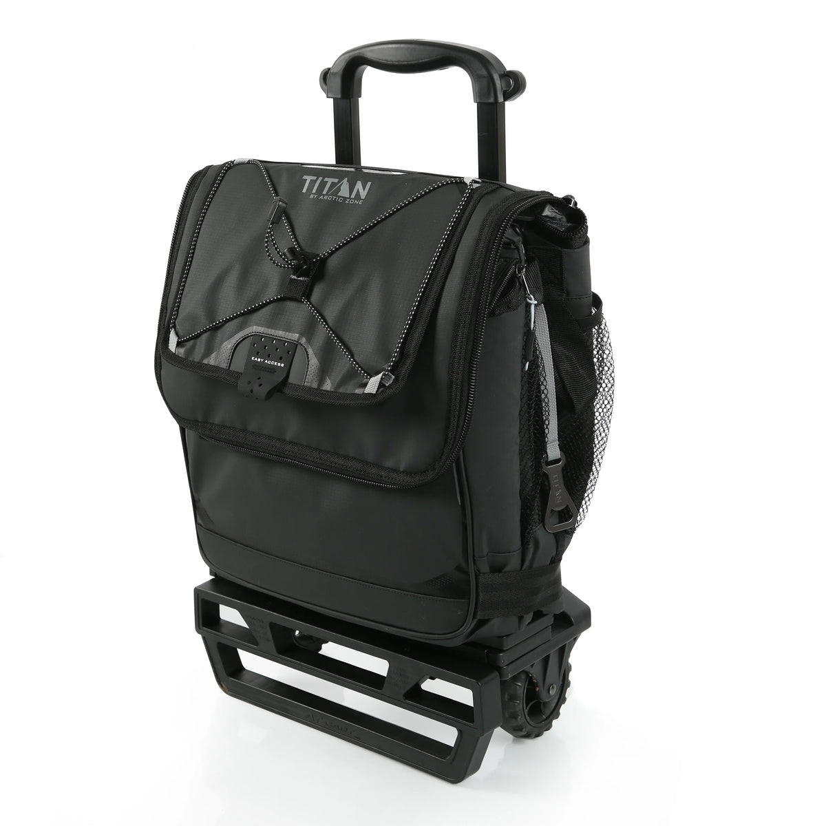 Titan by Arctic Zone 60 Can, 40 Quart Soft Cooler with Wheels, Basalt Gray