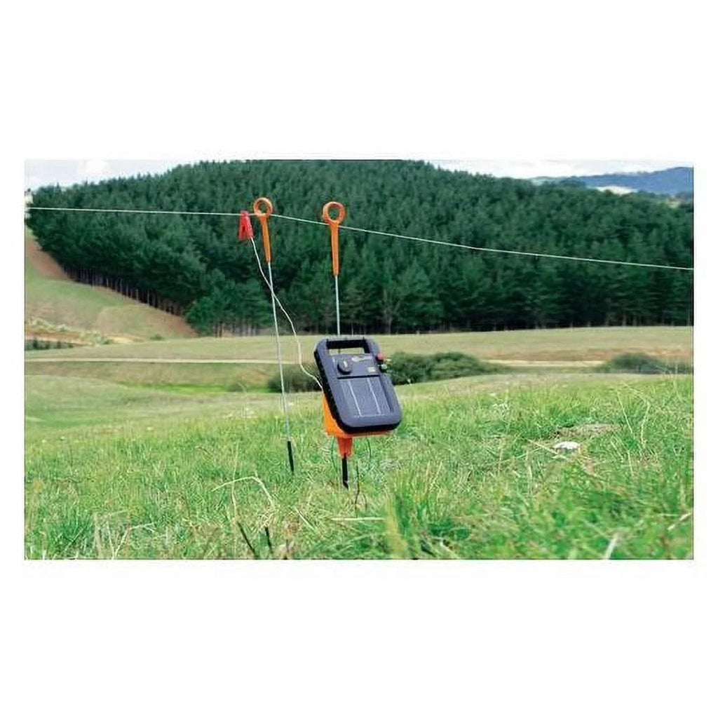 Gallagher S20 6 volt Solar Fence Energizer 12 mi. Black/Orange