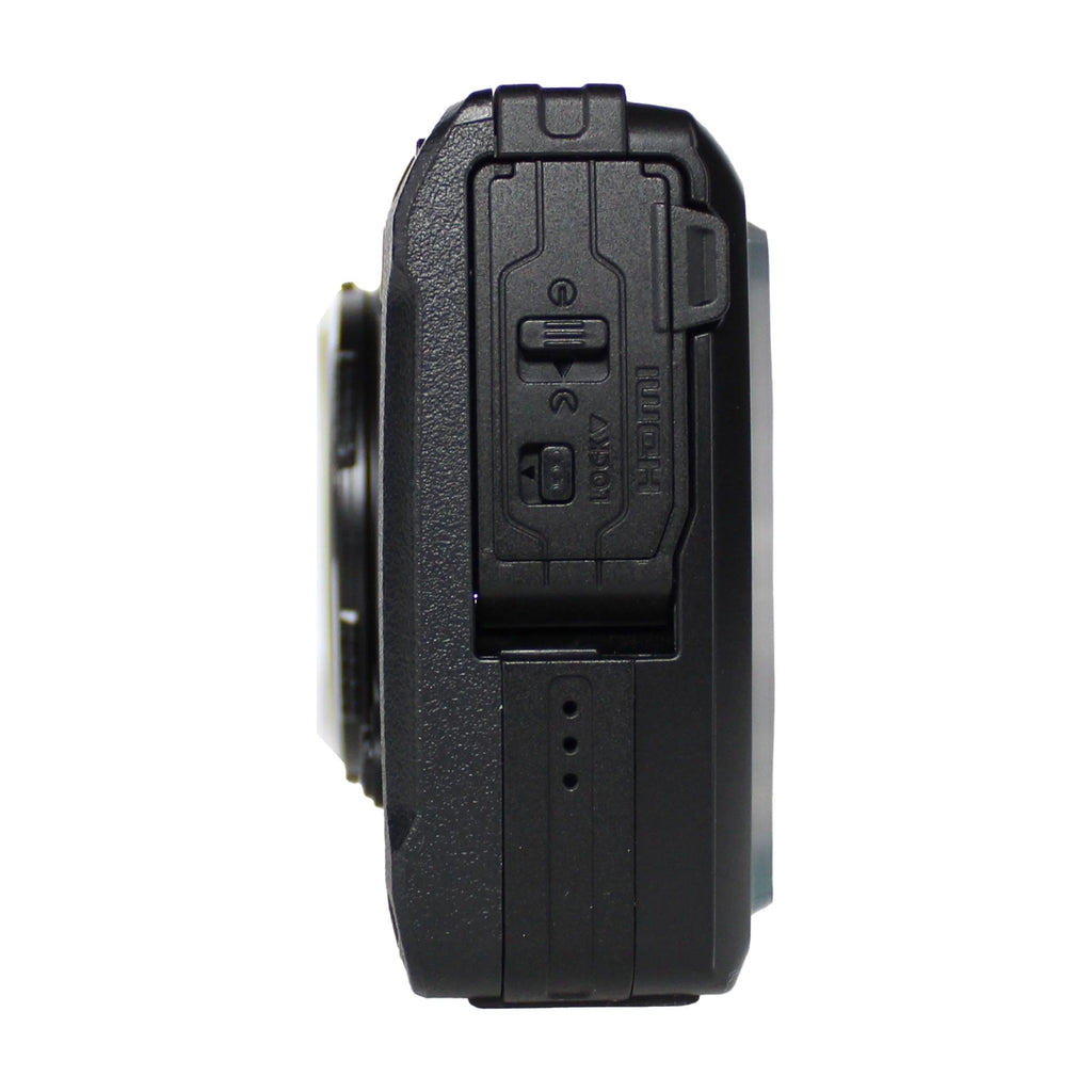OM SYSTEM Tough TG-7 Red Underwater Camera, 44x Macro Shooting, 12MP, Float Strap, 64GB Card