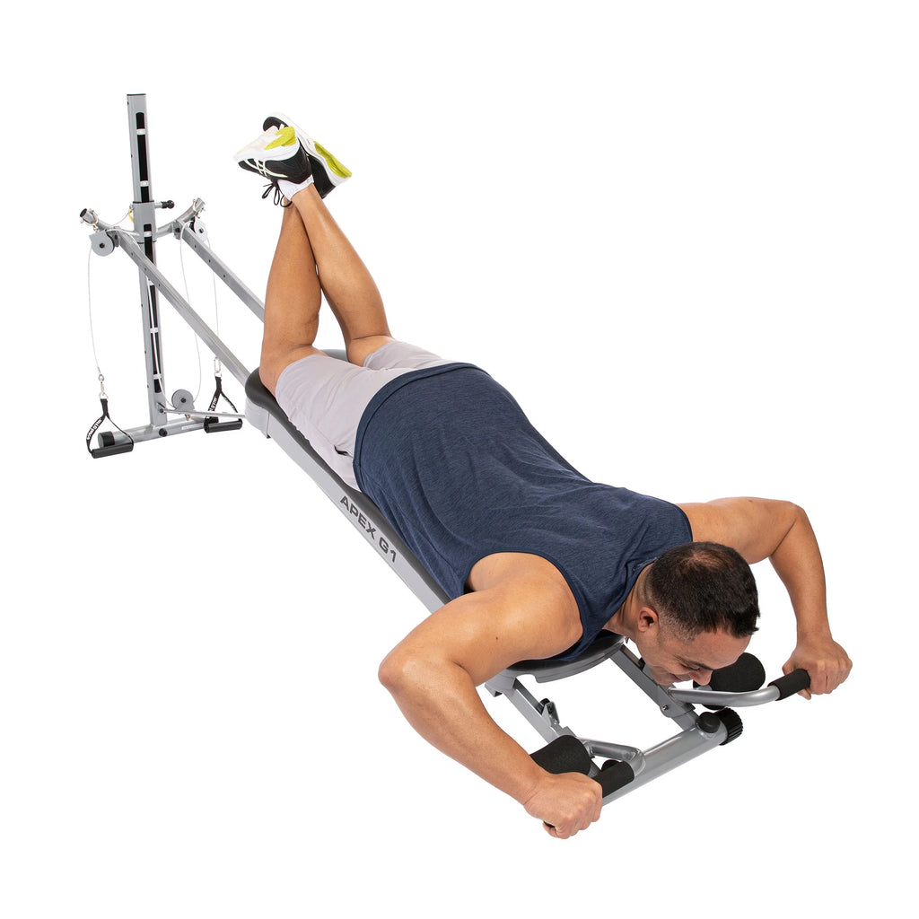 Total Gym APEX G5 Home Fitness Incline Weight Trainer Equipment w/ 10 Resistance Levels