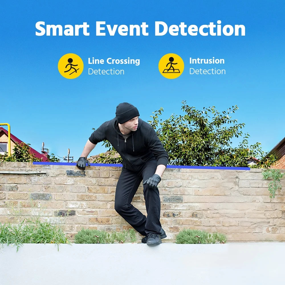 ANNKE 4K Security Camera System, 8CH 8MP AI DVR with Human & Vehicle Detection, 0TB HDD and 8x4K IP67 Bullet Home & Surveillance Cameras, Easy Remote View, Smart Dual Light