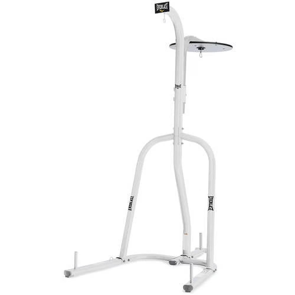Everlast Dual Station Heavy Duty Powder Coated Steel Heavy and Speed Bag Stand