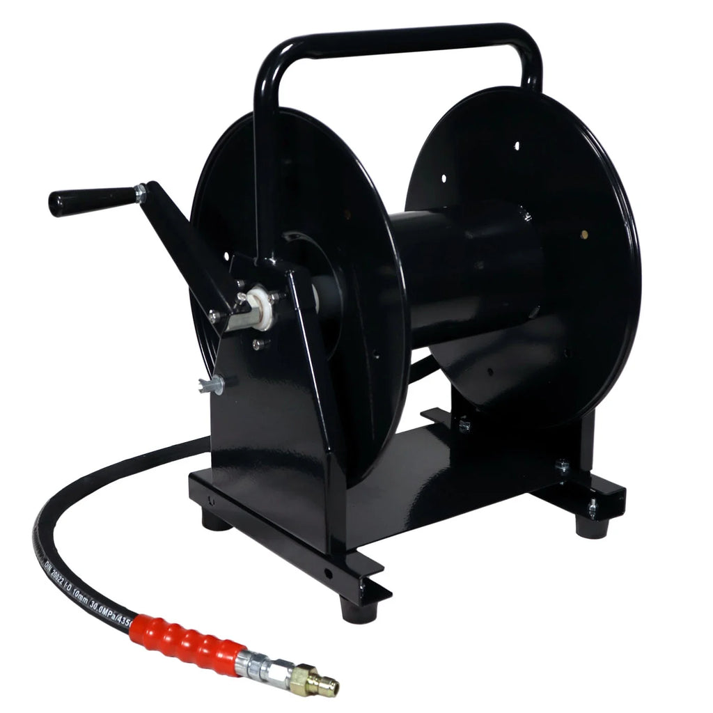 5000 PSI 3/8" x 200' Hose Reel for High Pressure Power Washer and Sewer Jetter