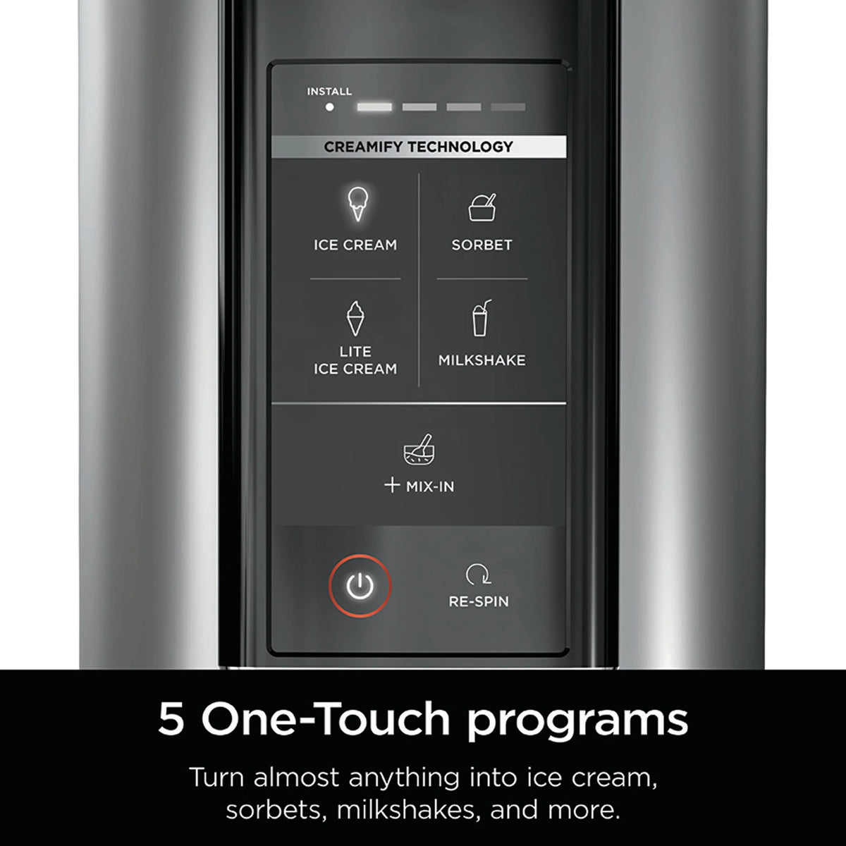Ninja CREAMi, Ice Cream Maker, 5 One-Touch Programs