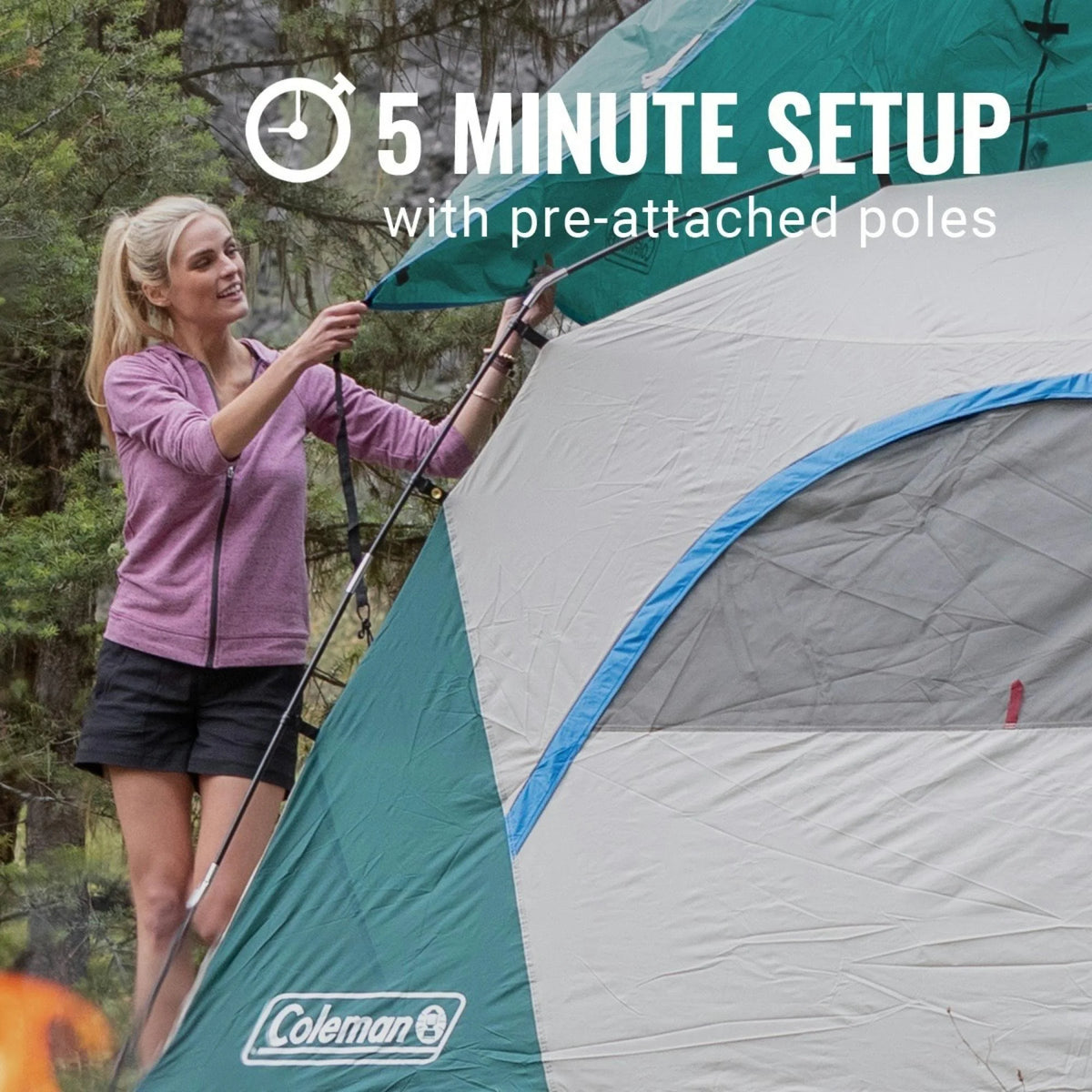 Coleman 6-Person Skydome? Camping Tent
