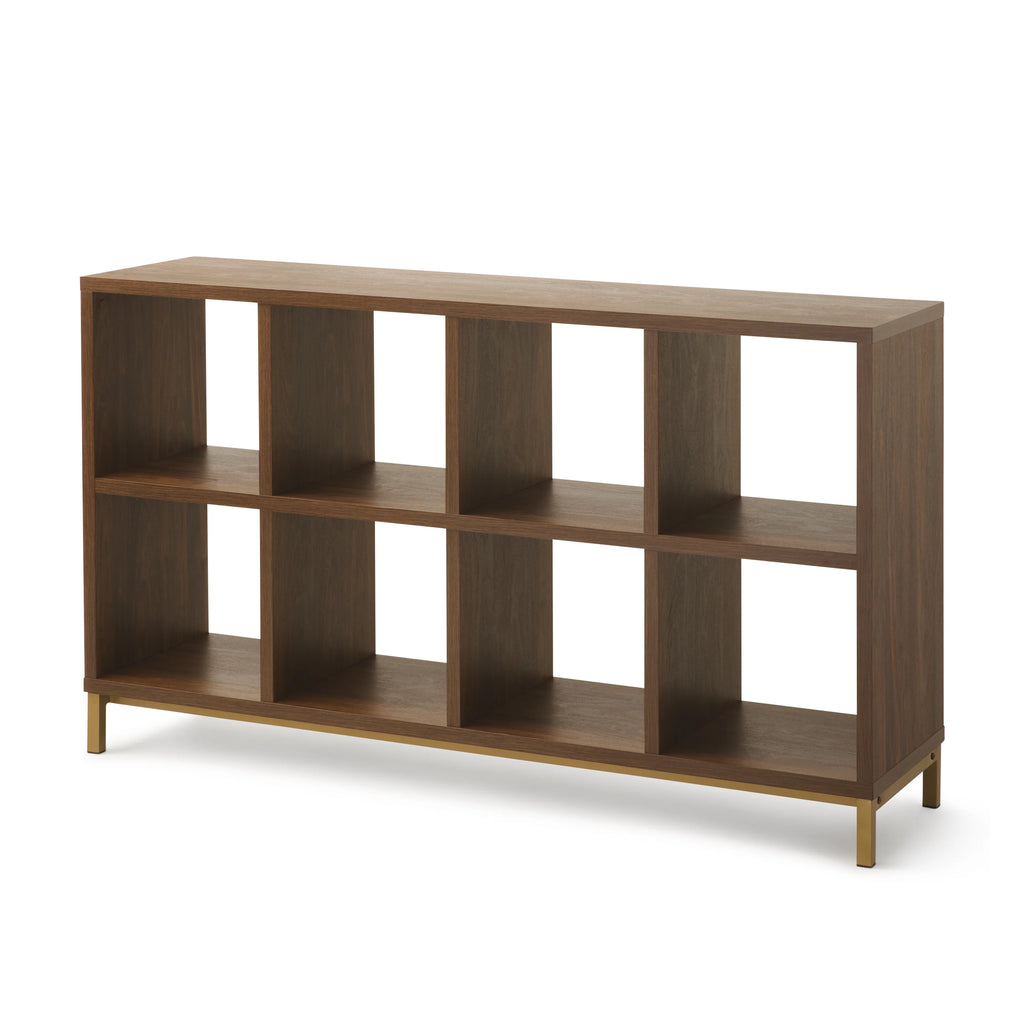 Better Homes & Gardens 8-Cube Organizer with Metal Base, Espresso
