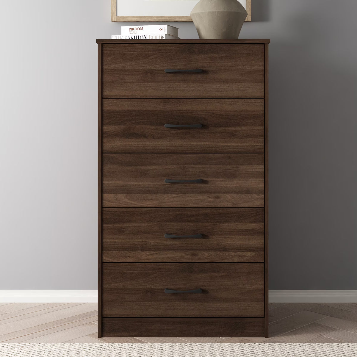 Mainstays Ardent 5 Drawer Dresser, Black