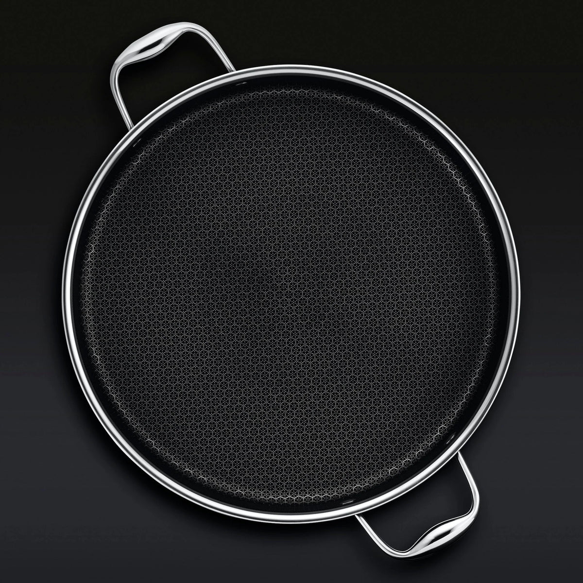 Hybrid Deep Saut Pan/Chicken Fryer with Lid, 7-Qt