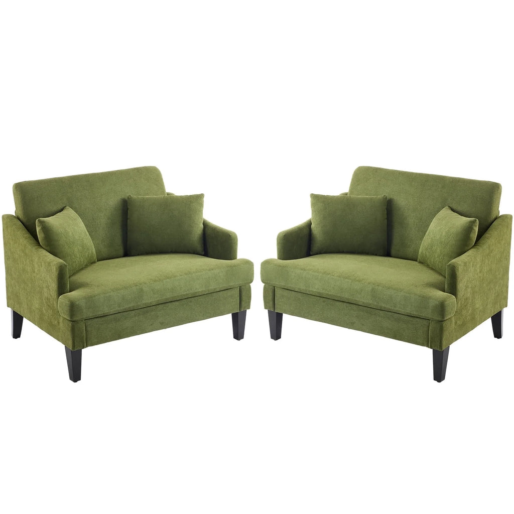 Bezseller Oversized Accent Chair with High Back, Armchair for Living Room or Bedroom, Beige