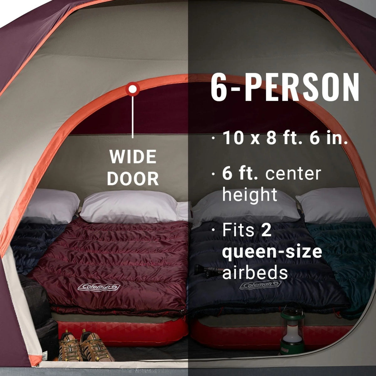 Coleman 6-Person Skydome? Camping Tent
