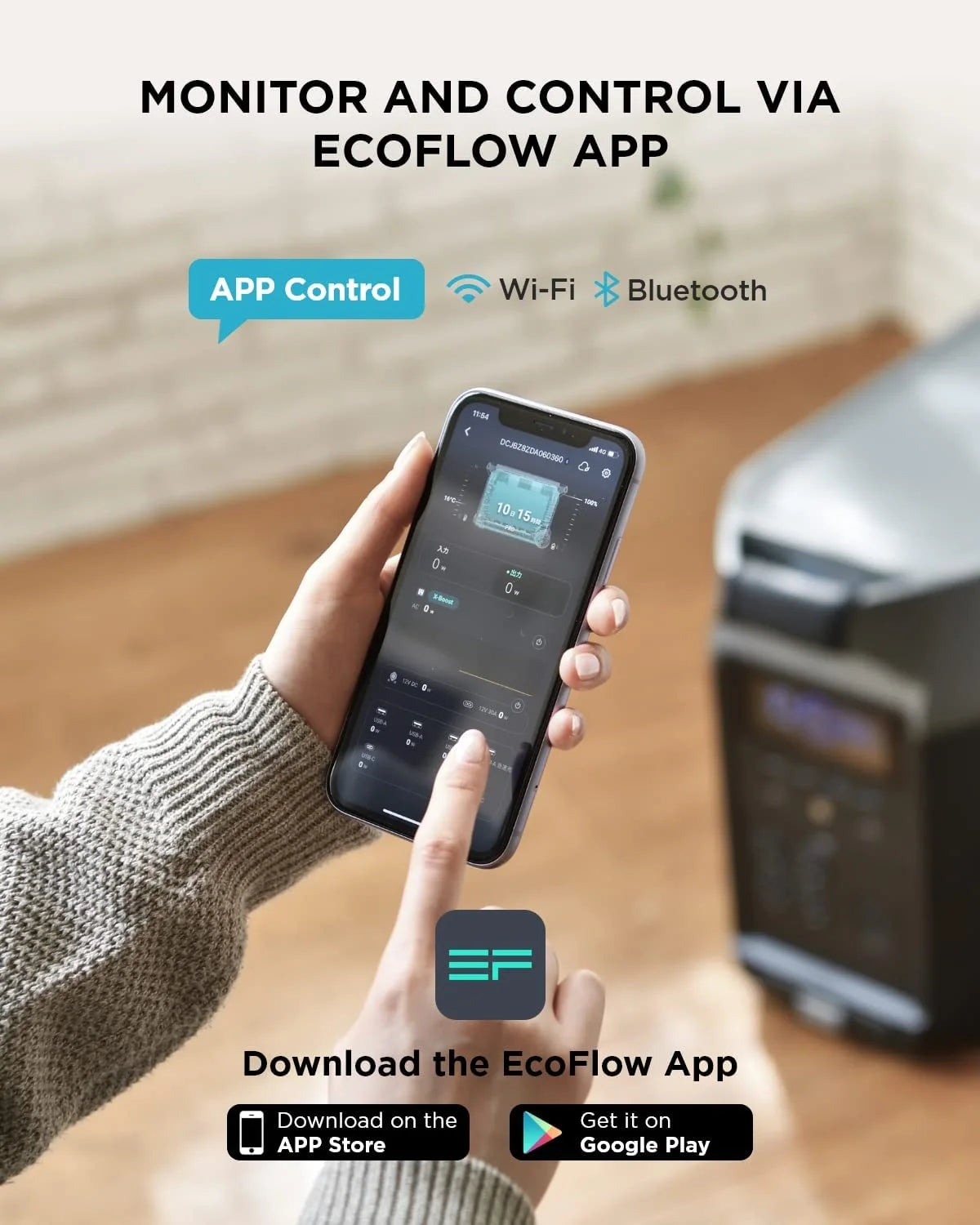 EcoFlow DELTA Pro Portable Power Station 3600Wh Capacity,Solar Generator,3600W AC Output for Outdoor Camping,Home Backup,Emergency,RV,off-Grid