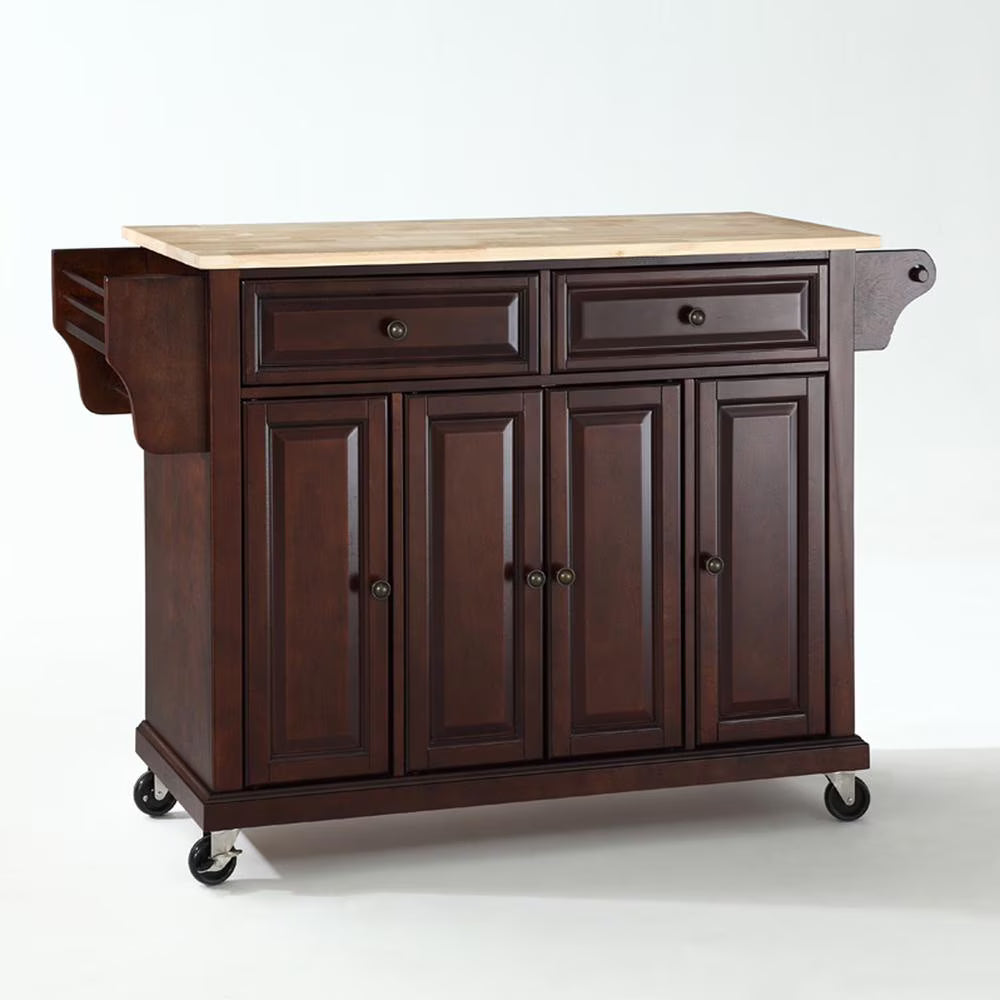 Crosley Full Size Kitchen Cart-Color:Grey