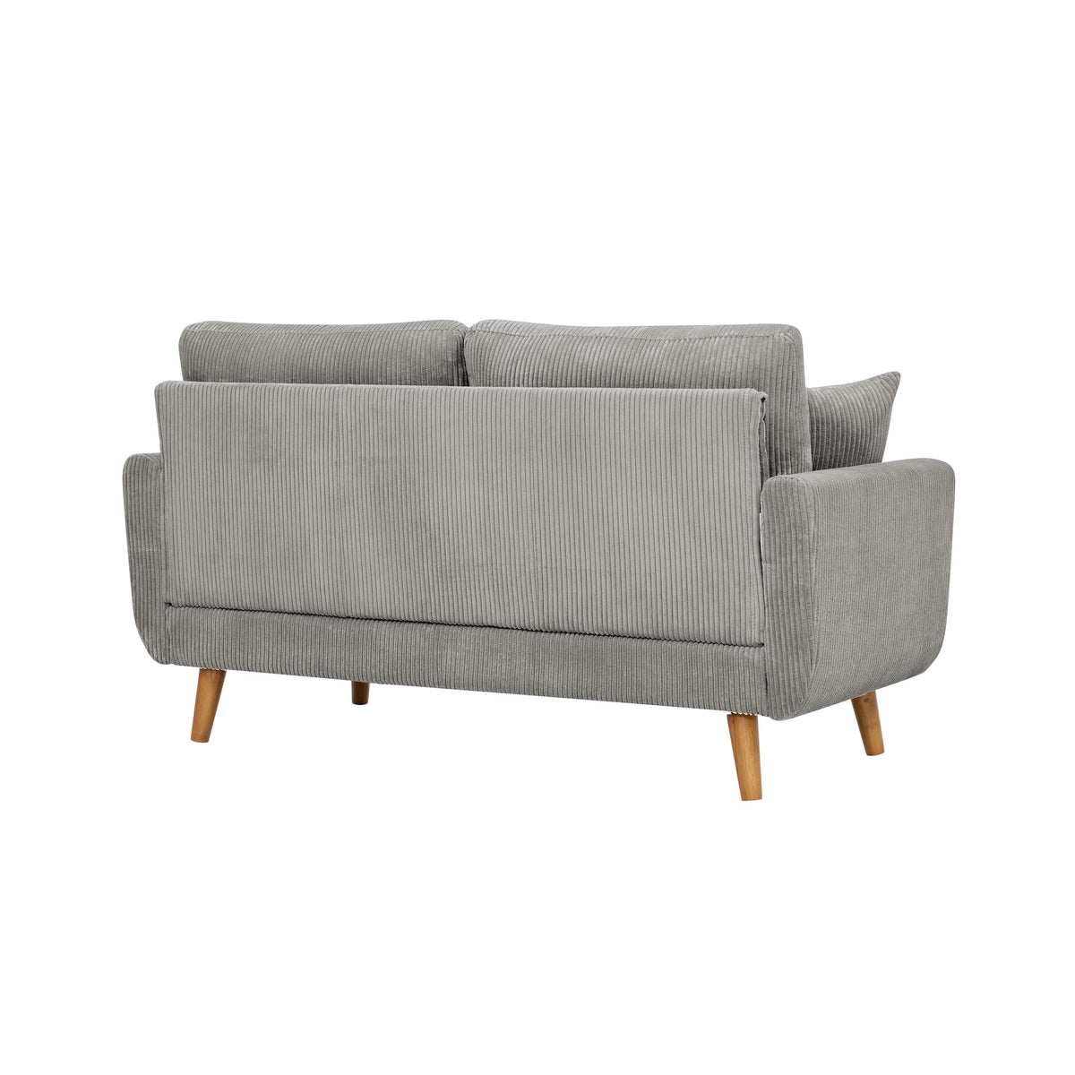 Aukfa 68" Small Sofa Couch Comfy Mid Century Modern Loveseat Sofa for Living Room Bedroom, Cream