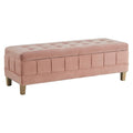 Picket House Furnishings Jude Tufted Storage Ottoman