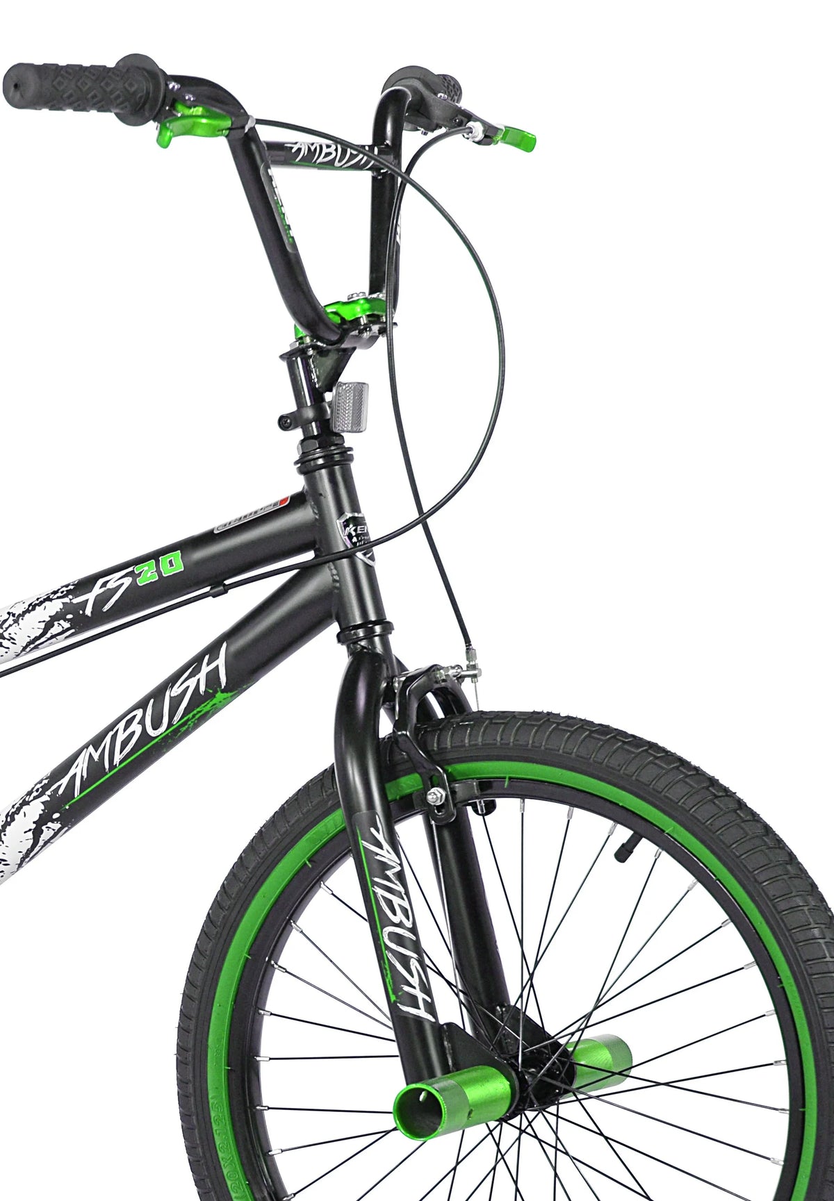 20" Ambush Boys BMX Bike, Green