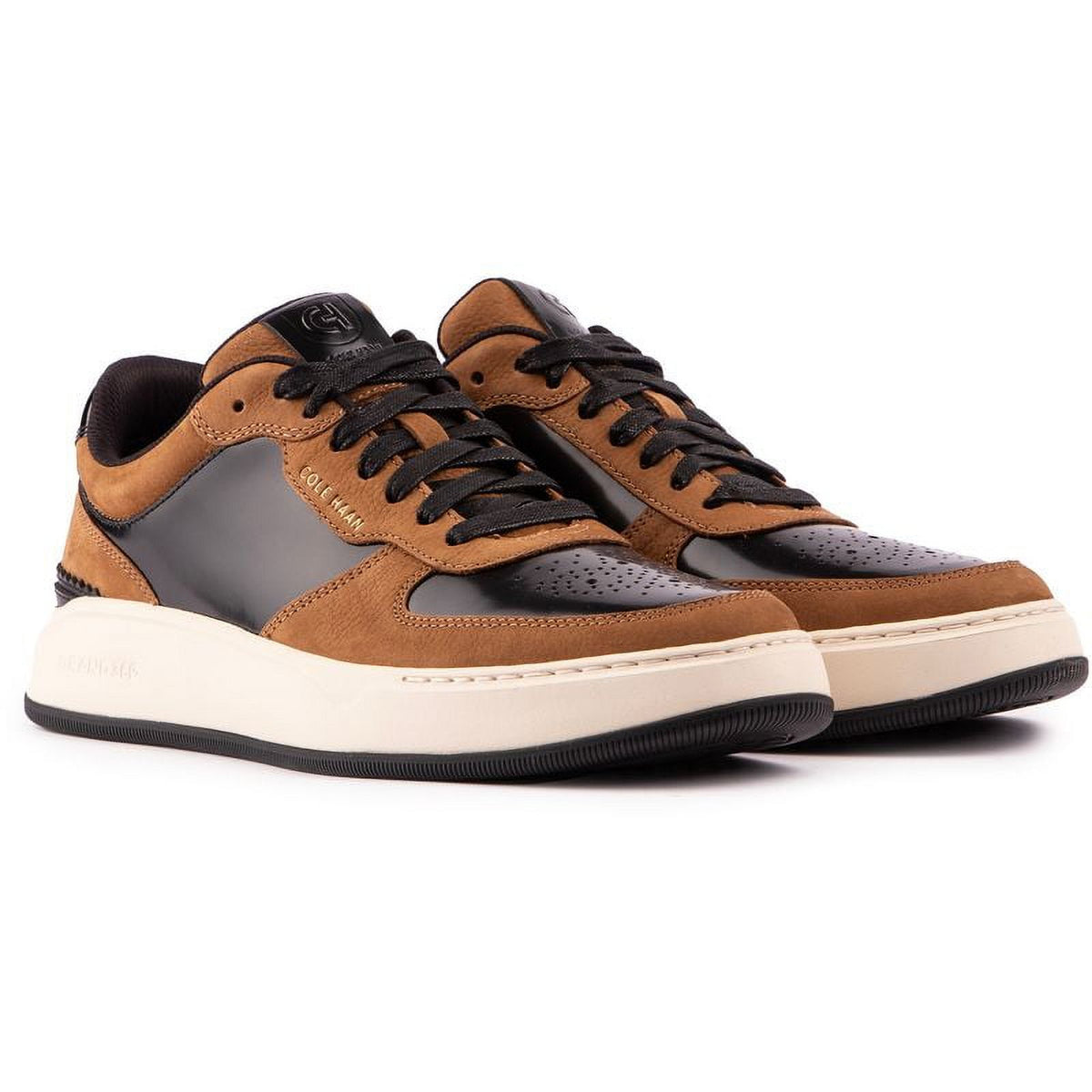 Cole Haan Men's GrandPrø Crossover Sneaker C36131 Ivory-Gum-Black