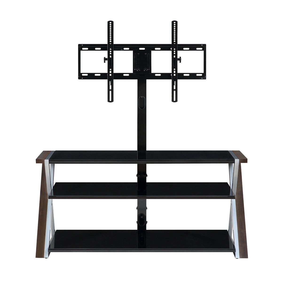 Whalen Xavier 3-in-1 Television Stand for TVs up to 70", Warm Ash