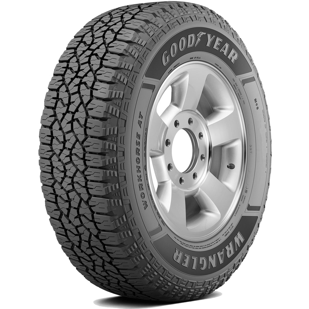 Goodyear Wrangler Workhorse AT All Terrain 245/65R17 107T Passenger Tire
