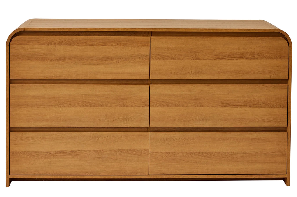 Better Homes & Gardens Juliet 6 Drawer Dresser, Black Finish