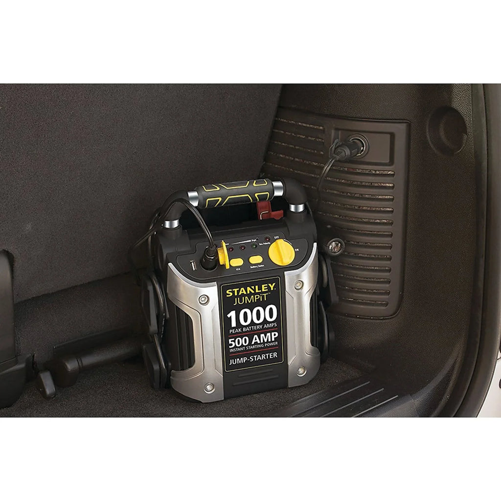STANLEY J5C09 1000 Peak Amp Jump Starter w/120 PSI Compressor