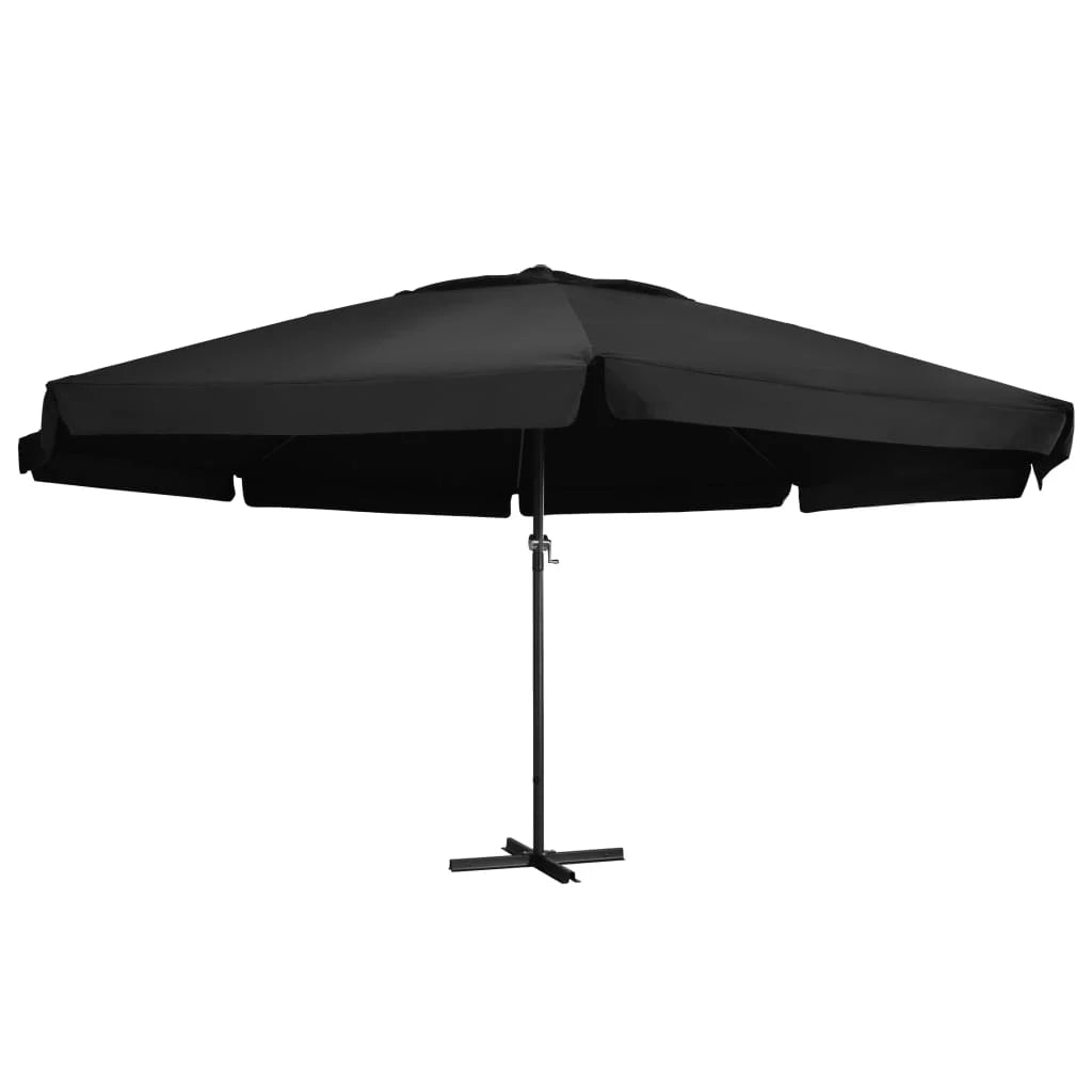 vidaXL Garden Parasol Azure Blue Polyester with PA coating Large