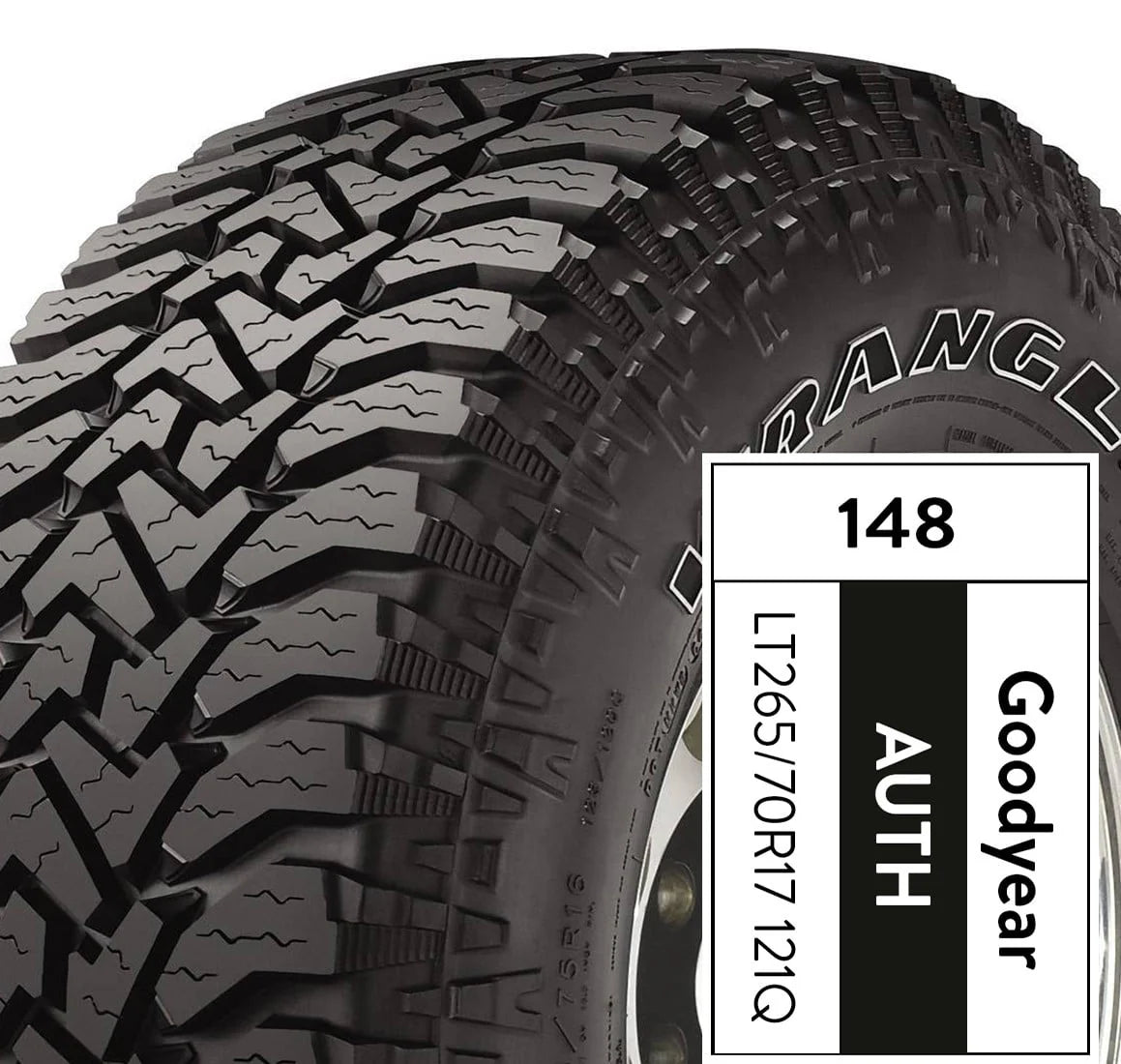 Goodyear Wrangler Authority A/T LT265/70R17 121Q All-Terrain Tire