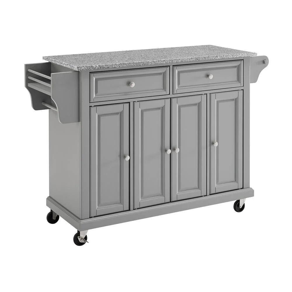 Crosley Full Size Kitchen Cart-Color:Grey