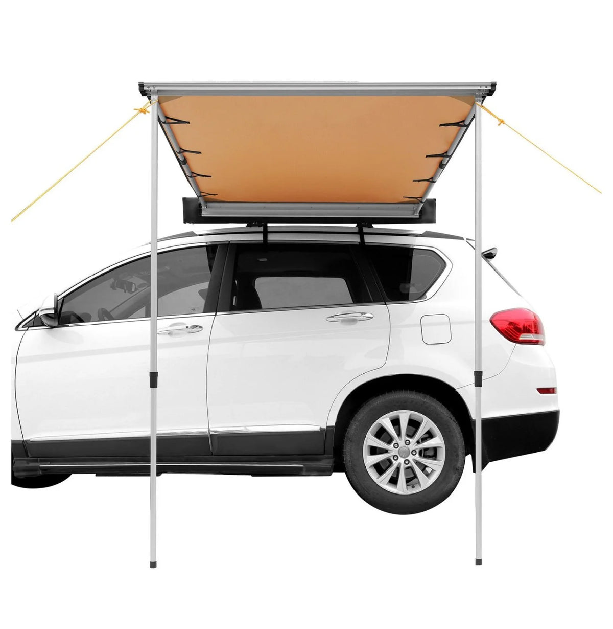 WaiRitoday 6.5x8.2ft Car Side Awning SUV Truck Rooftop Tent Sunshade Outdoor Camping