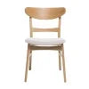 GDFSTUDIO Mid Century Modern Fabric Upholstered Rubberwood Dining Chairs, Set of 2, Dark Gray and Walnut