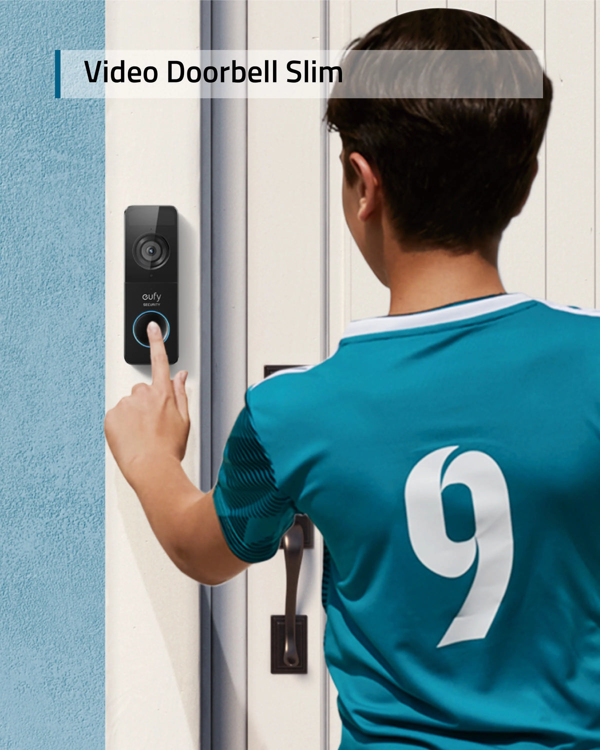 eufy Wireless 1080p Video Doorbell with Chime, Locally Stored Data