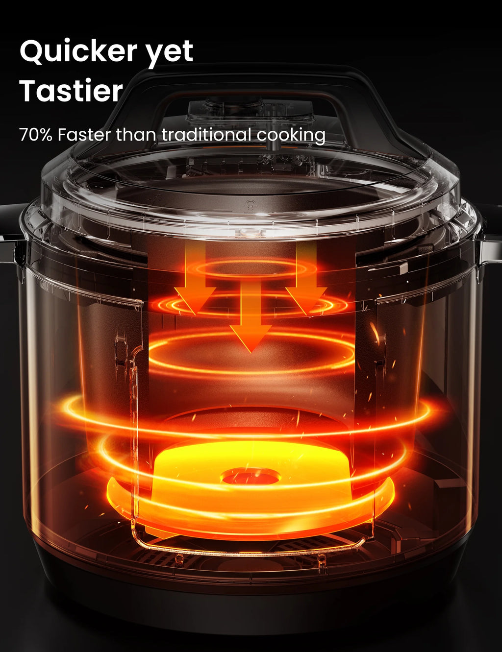 COMFEE 16 in 1 Electric Pressure Cooker Instant Multi Cooker Olla de Presion Non-Stick Pot Yogurt Maker Rice Cooker Slow Cooker Saut Steamer 8 Quarts Stainless Steel