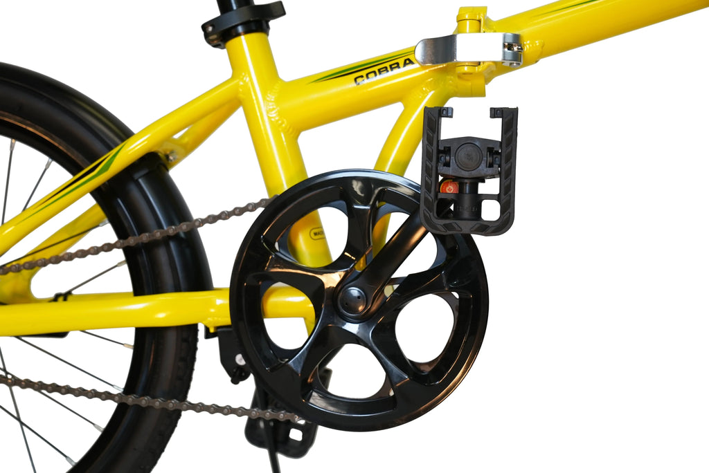 Cobra single-speed lightweight folding bicycle