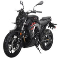 X-Pro Python 250 Electronic Fuel Injection Gas Motorcycle with Manual Transmission, Electric Start! 17" Wheels! Assembled In Crate!