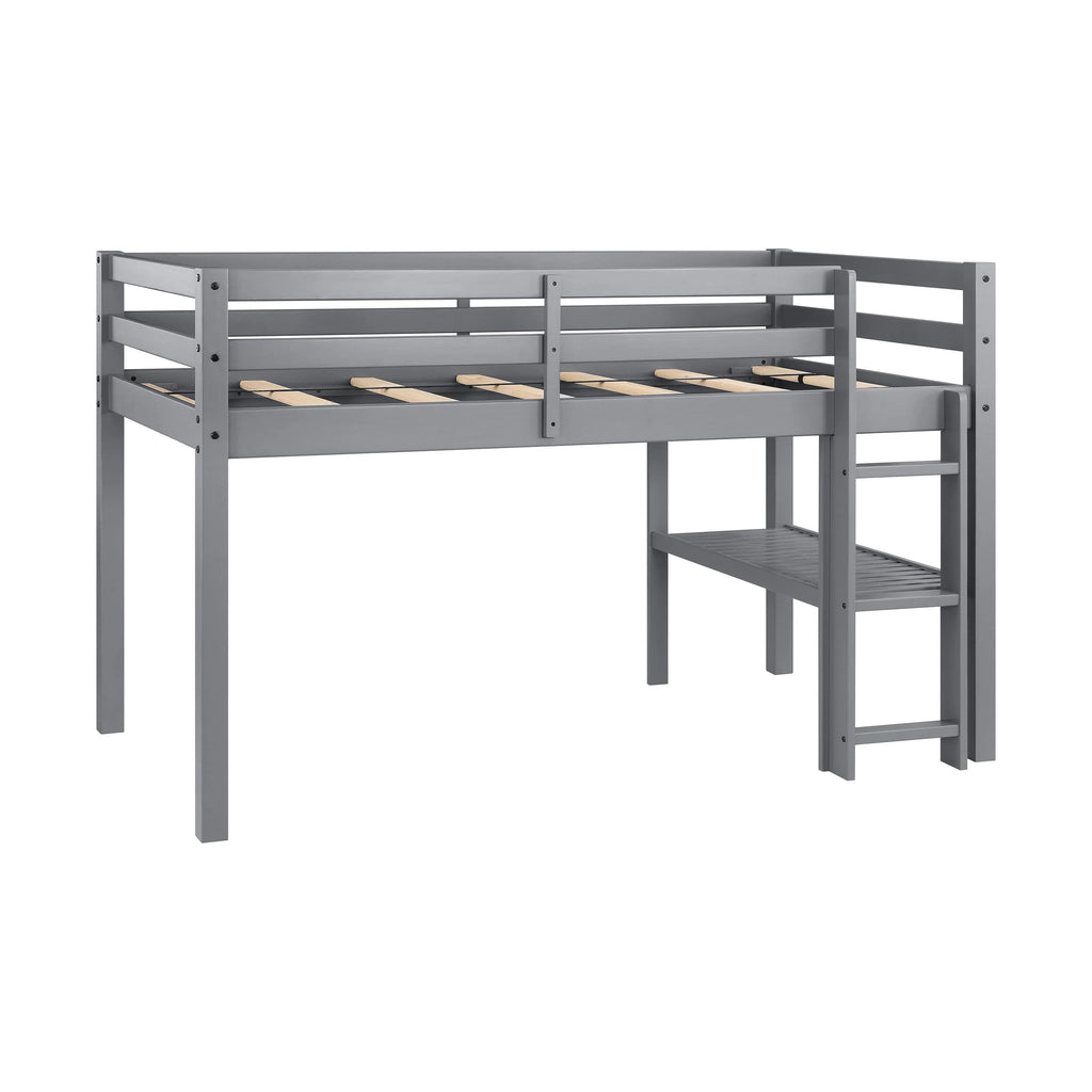 Better Homes & Gardens Twin Loft Bed with Shelf