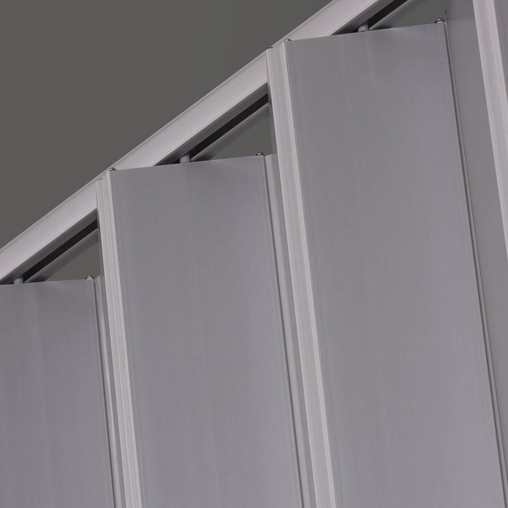 LTL Home Products EL4880S Spectrum Elite Vinyl Accordion Door, Elite Silver
