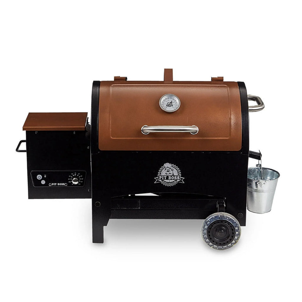Pit Boss 340 Sq. in. Portable Tailgate, Camp Pellet Grill with Folding Legs